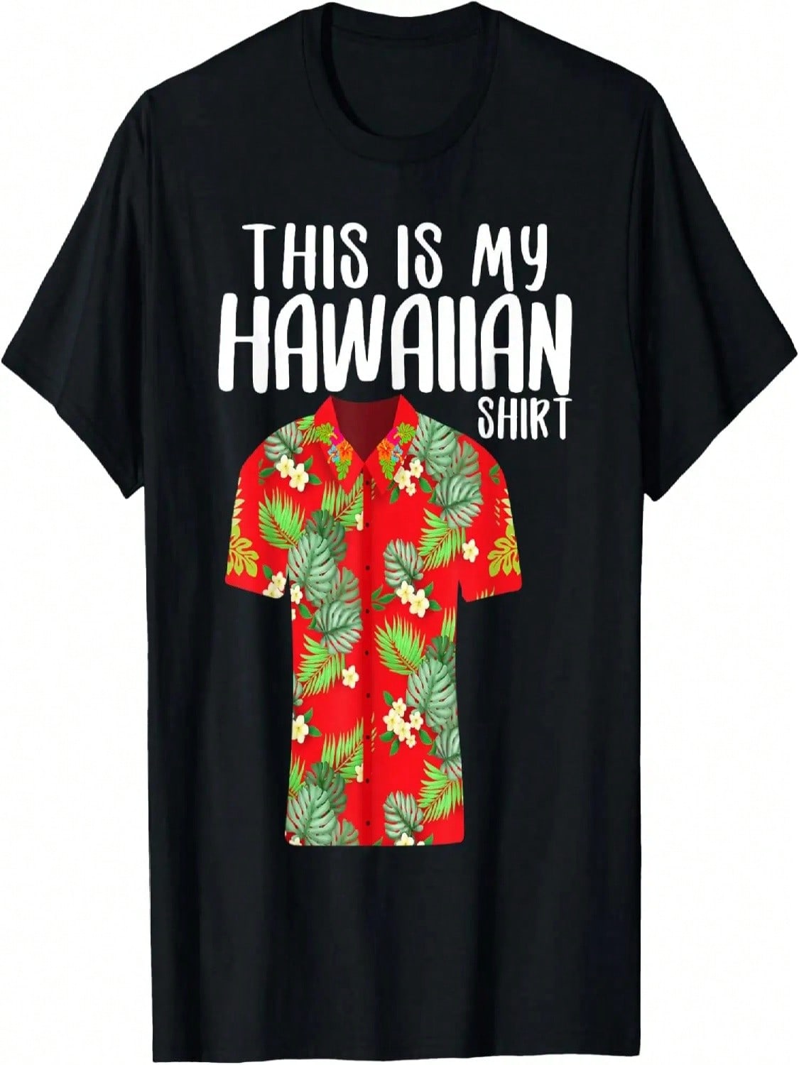 This Is My Hawaiian Shirt Tropical Funny Hawaiian T-Shirt S разноцветный