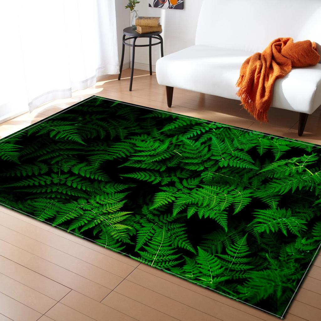 Animal And Plant Living Room Carpet Bedroom Dining Room Floor Mat Pattern Size
