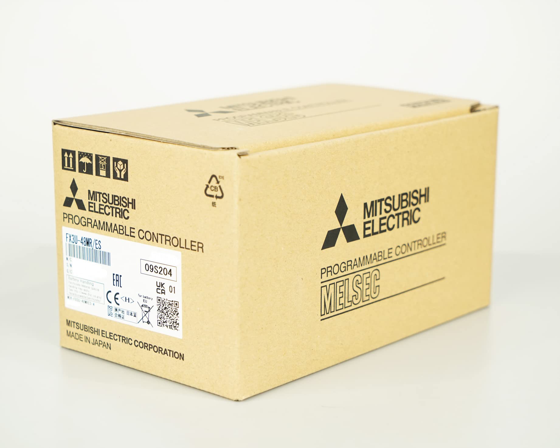 

Mitsubishi Electric sequencer FX3U series General-purpose MELSEC-F FX3U-48MR/ES білий