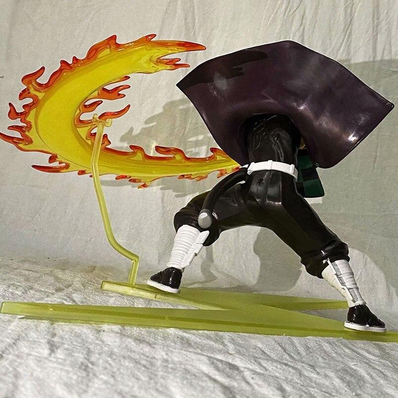 17cm Anime Demon Slayer Figure Demon Slayer Fire Knife Fight Kamado Tanjirou Pvc Action Figure Collectible Model Toys Kid Gift