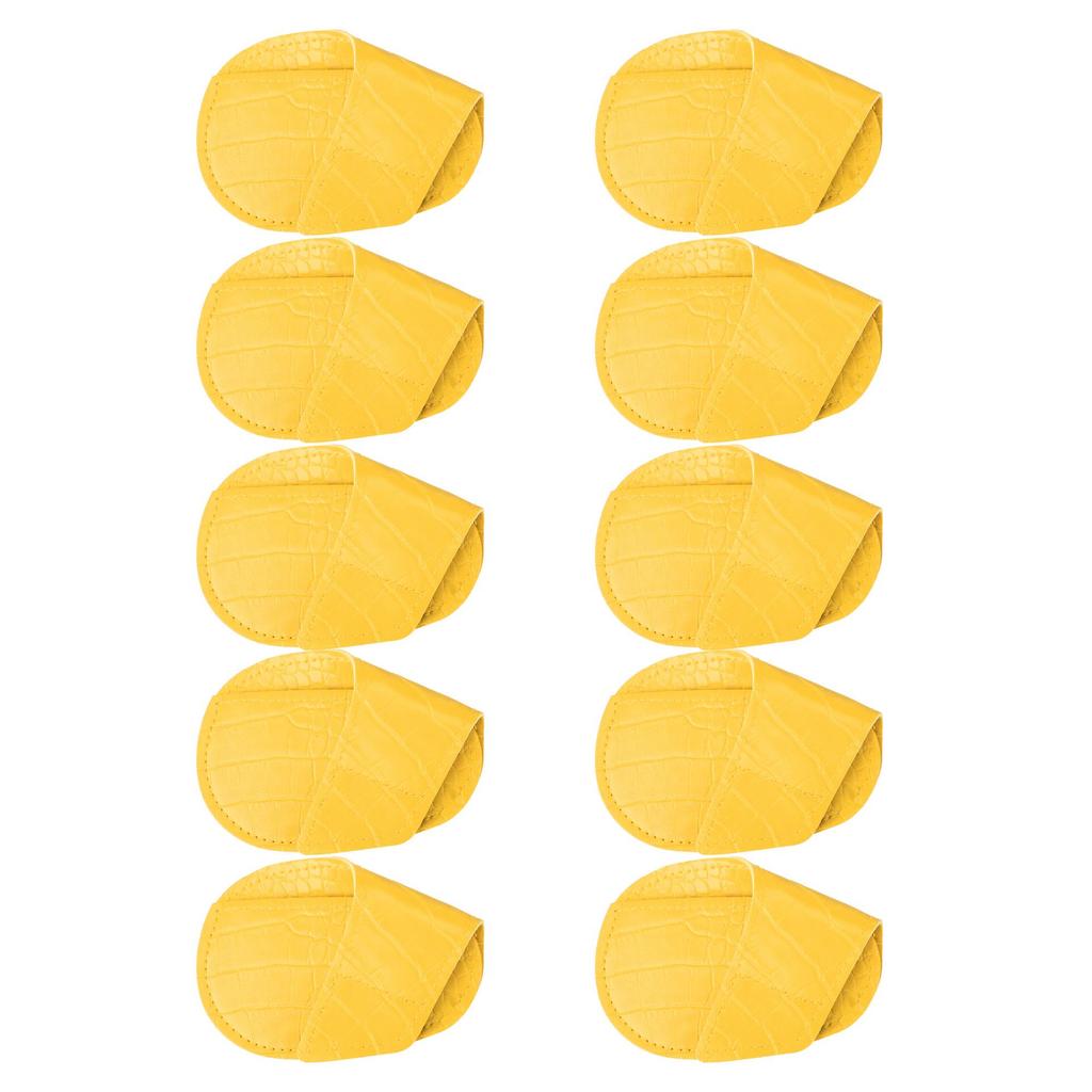 Colorful PU Golf Club Head Cover: Non-Slip, Durable Iron Rod Protective Cap