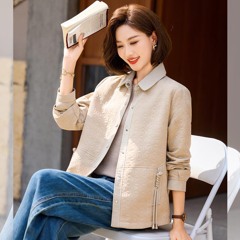 

Женский повседневный жакет Bao Lian Duo с лацканами, тканый 3XL