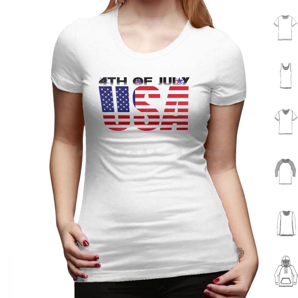 4. Juli T-Shirt Baumwolle Herren Damen DIY Druck 4. Juli Tag USA Amerikanischer Stolz Rot Weiß Blau Patriotische Sterne Und