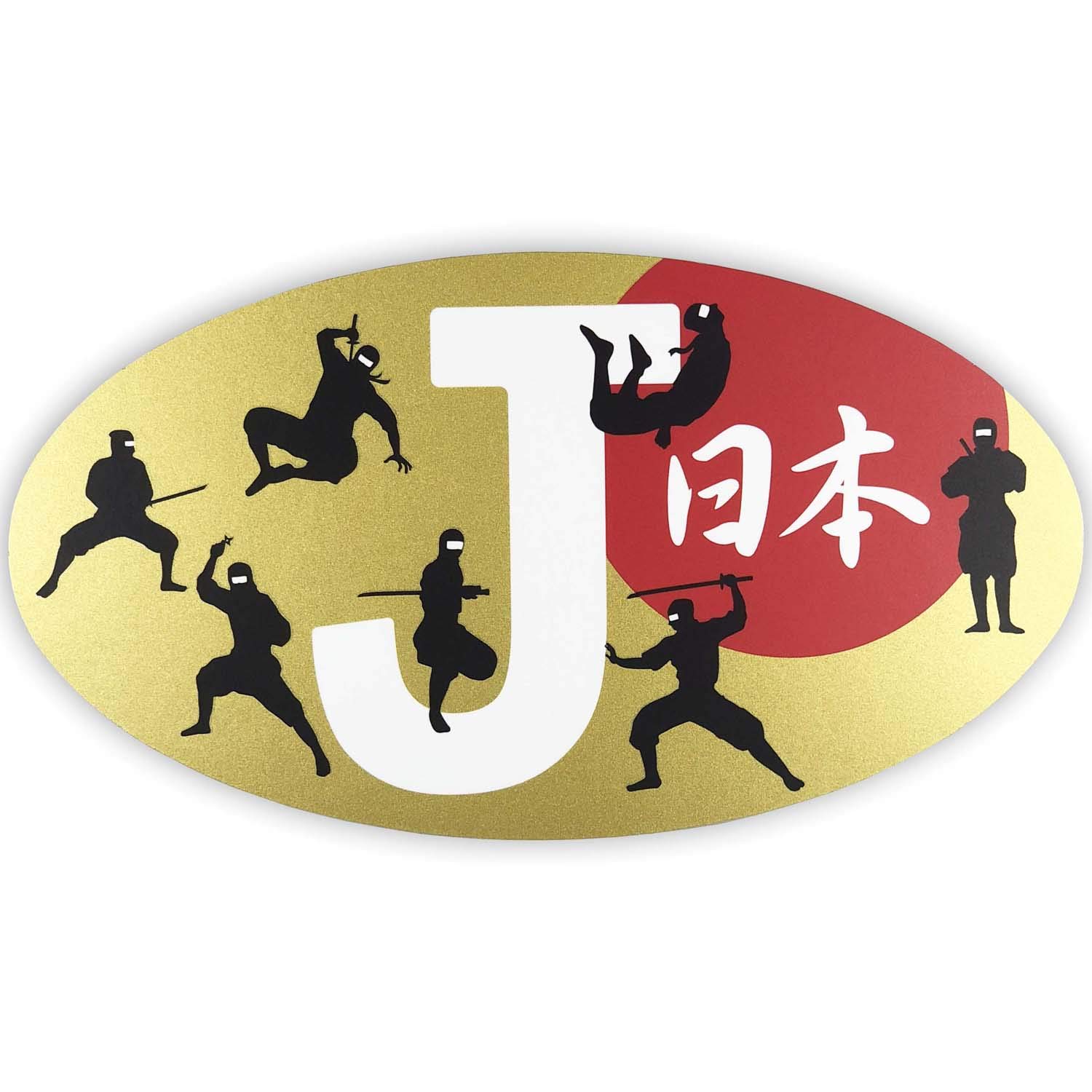 

Наклейка Frontier Japan Series Ninja Oval SL-186