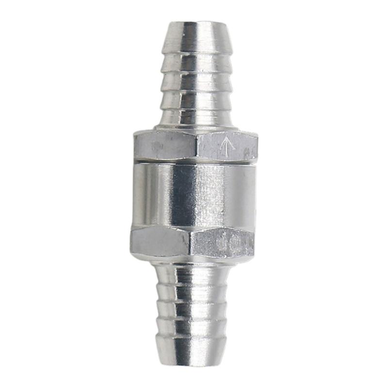 Aluminum Alloys Line Check Valves Single Way Flows Control Inline Nonreturn Valves for Auto Motorbikes Ship Easy To Use