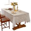 Yingchuang French Lace Tablecloth Relief Pattern Decoration Tv Cabinet Cover Cloth Restaurant B & B Hotel Fringed Table