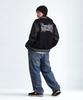 Cream Soda Lab Crsdel Logo Varsity Jacket Black