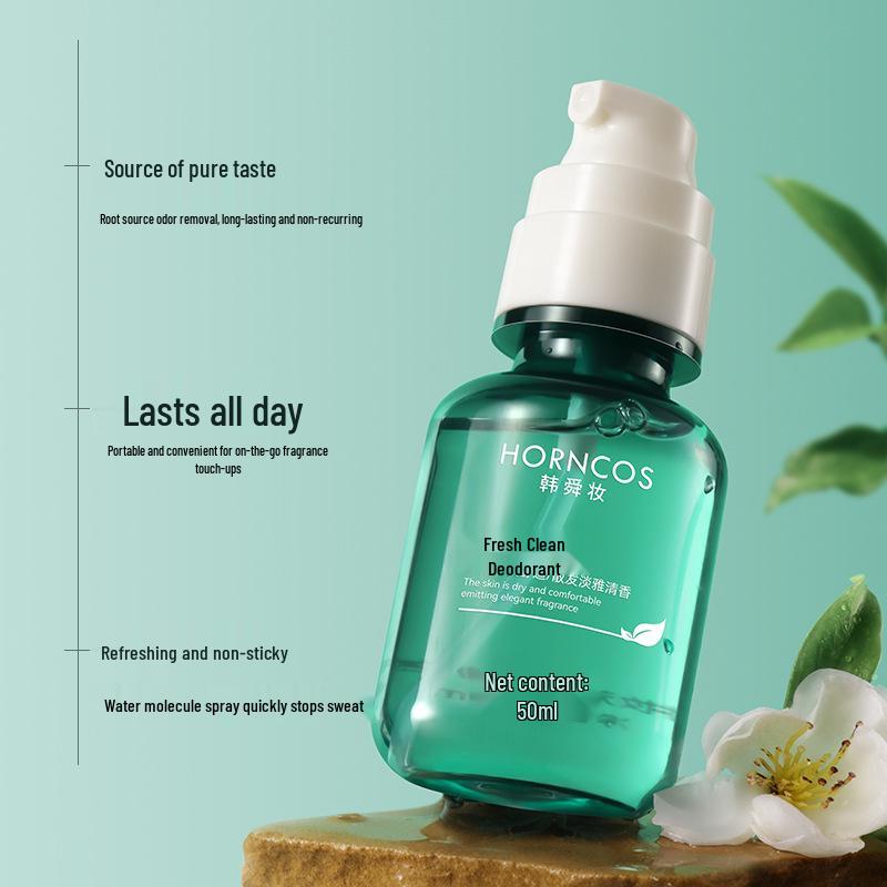 Han Shun Odor Neutralizing Deodorant & Antiperspirant Spray - Long-Lasting Underarm & Body Odor Removal Lotion