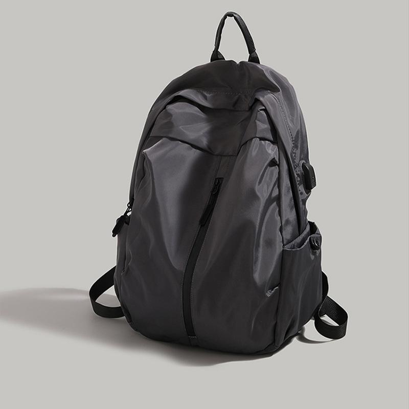 Backpack for Women 2025 New Model Backpack for Men Large Capacity Short Trip Travel Bag Canvas Student Laptop School Bag Bag