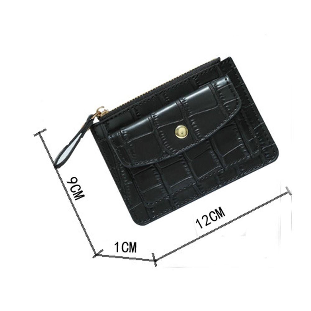 Bus Card Case Fashion Money Bag Korean Card Holder PU Leather Purse Wallets Women Coin Purse