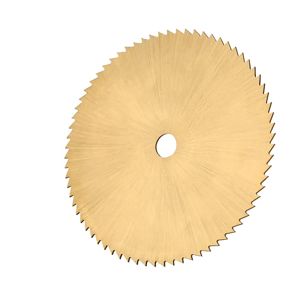 72 Teeth High Speed Steel Circular Saw Blade Small Cutting Disc for Metal Wood Plastic 60*6mm