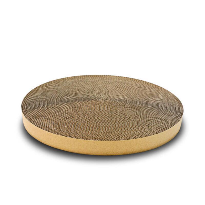 Round Cat Scratch Board Replacement Core Anti-scratch Honeycomb Mesh Design Cat Supplies For 37cm 37cm x 2.8cm