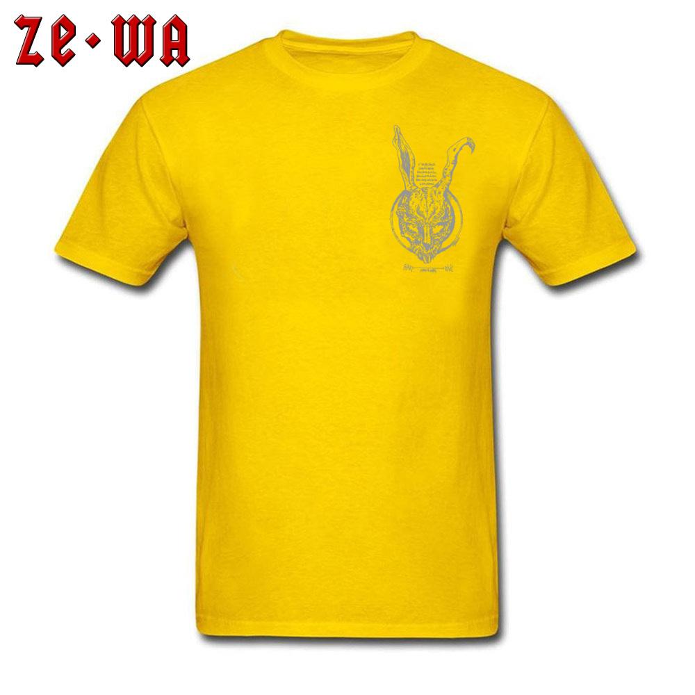 Tshirt Donnie Darko T Shirt Men Black Tshirt Suspicion Science Fiction Tops Tees Tony Vintage Cotton Streetwear Thriller Movie