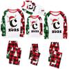 Parent-child Outfit-Christmas Print Parent-child Home Wear Set