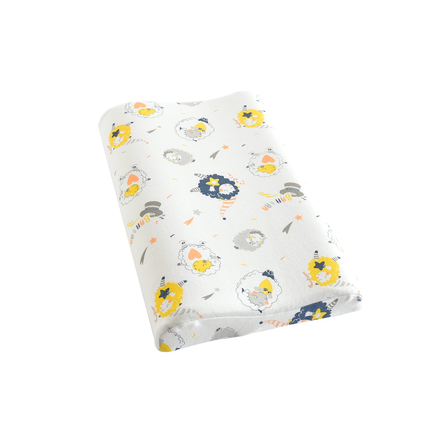 

FAYOSA Children s Memory Foam Pillow, Breathable, Comfortable Sleep, Prevents Favorite Sleeping Position, Corrects Sleeping Position, 100% Cotton