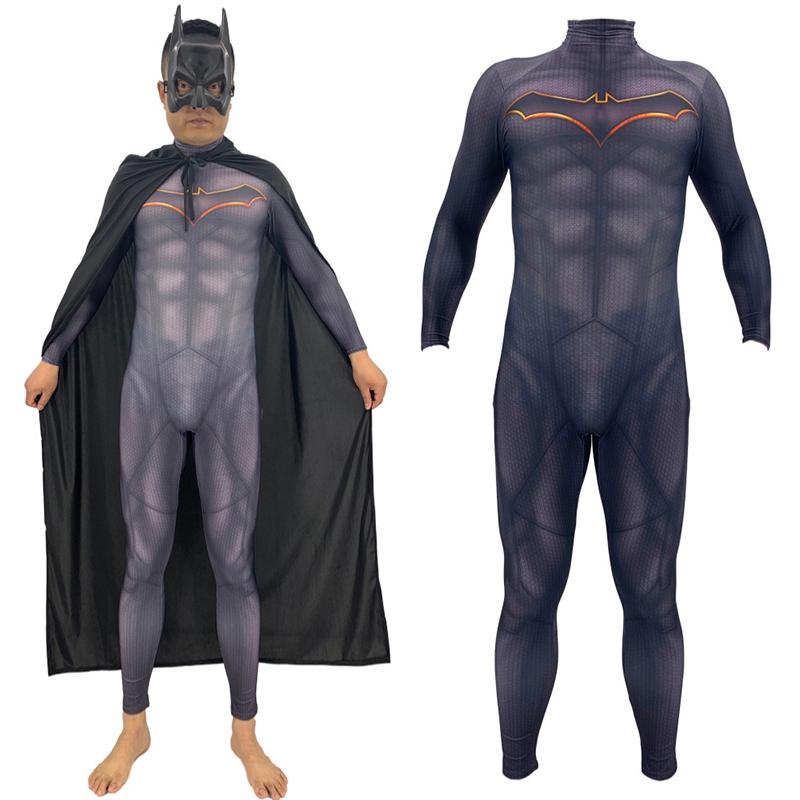 Costum Cosplay Batman Liga Justiției Adult Copil Zentai Body Echipamente Salopetă