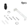 4 Sets Ceiling Light Plate Kit Light Fixture Mounting Bracket Plate for Home Office Pendant Wall Light with Screw Washer Nut