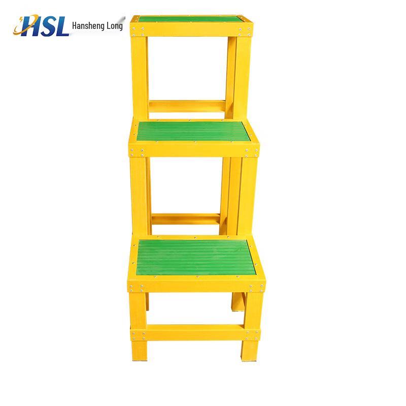 Fiberglass 110KV Three-Layer Insulation Electrician Stool