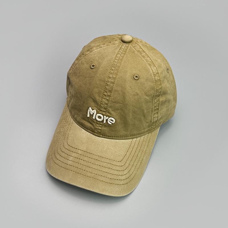 Street Simple Letter Embroidery Baseball Cap Men'S And Women'S Sunshade High Quality Fashion Casual Cap