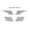 For KIA Carnival KA4 -2026 Car Tuning Silver Car Door Speaker Decoration Covers Trim Interior Accessories LHD