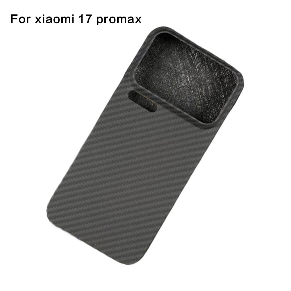 Luxury Aramid Carbon Fiber Magnetic Case For Xiaomi 17 Pro/17 Pro Max Matte Thin Phone Shockproof Back Cover Accessories
