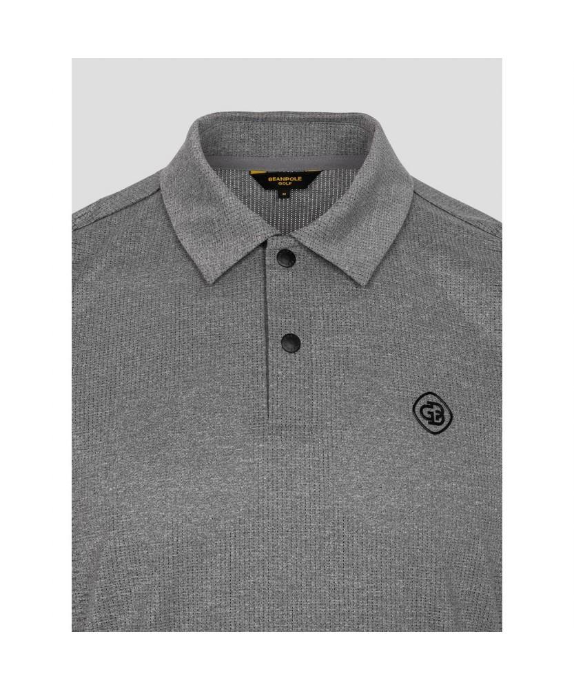 BEANPOLE GOLF [B_Under] Men'S Gradient Symbol Pattern Short Sleeve T-Shirt - Gray