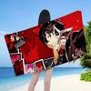 Hot Video Game P-Persona 5 Anime Beach Swimming Towel Soft Absorbent Washcloth Children's Gifts for Kids Travel Camping Gym