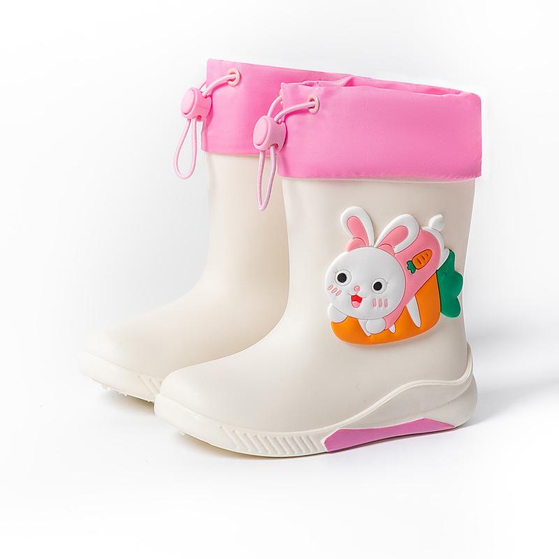 Children's Shoes, Rain Boots, Anti-slip Soft Soles, Boys' Girls' Baby and Toddler Shoes
