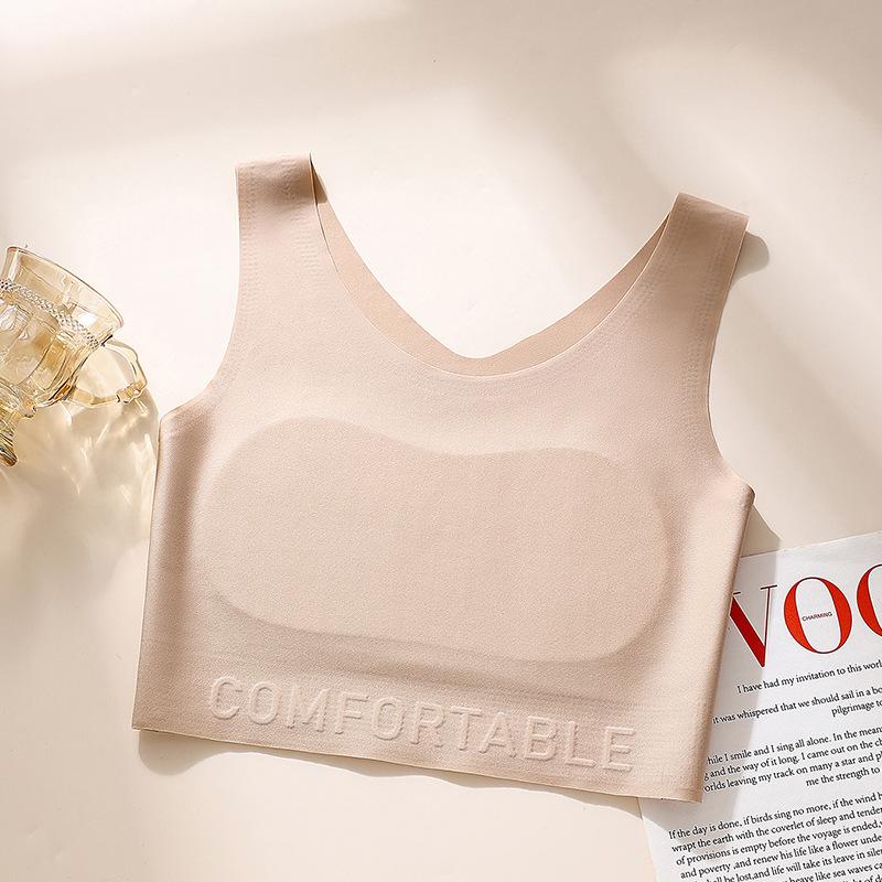 Seamless Lingerie for Women Comfortable Chest Hugging and Breast Cinching Vest Bra Push Up Bra