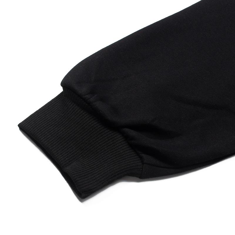 Amerikanischer Retro College Stil Jerry FG Langarm Polo Hoodie