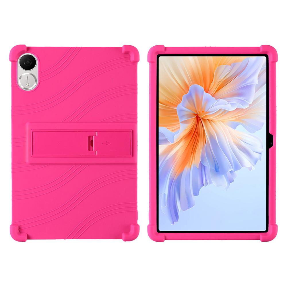 For Honor Pad V9 Silicone Case with Kickstand Rugged Protective Cover