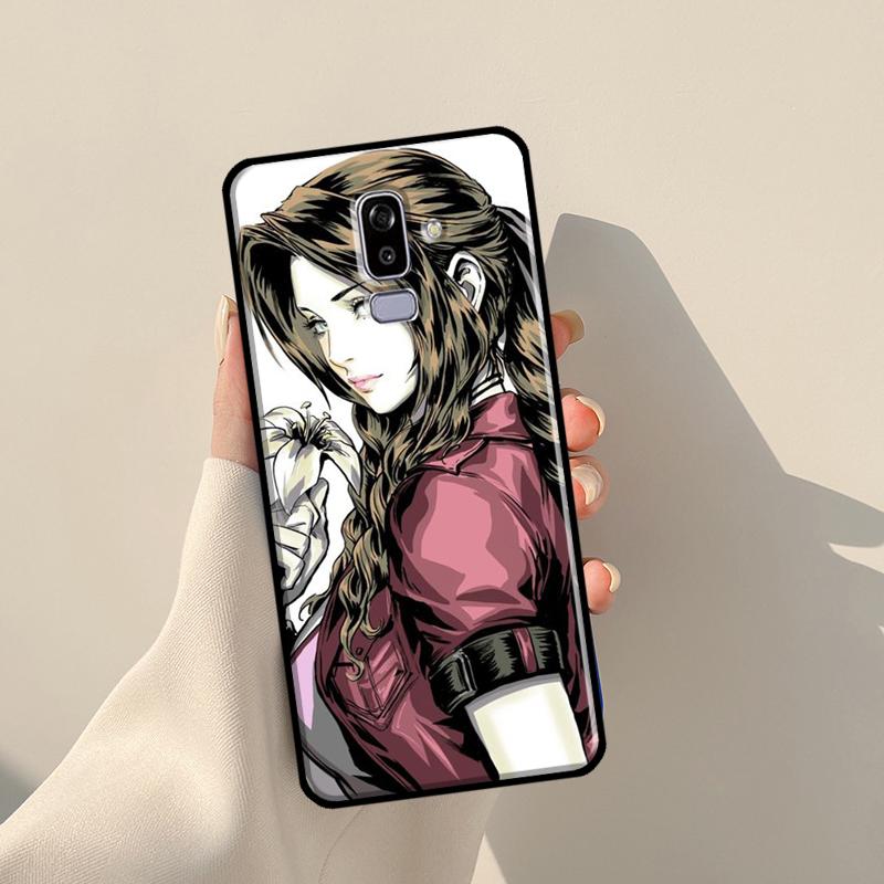 Aerith Gainsborough Final Fantasy Case For Samsung Galaxy J3 J5 J7 2017 A3 A5 J1 2016 J4 J6 Plus A6 A7 A8 A9 J8 2018 Coque