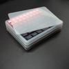 3Tier Clear Plastic Storage Case For Mechanical Keyboards Keycaps Organization Dustproof Protections Compactly Design