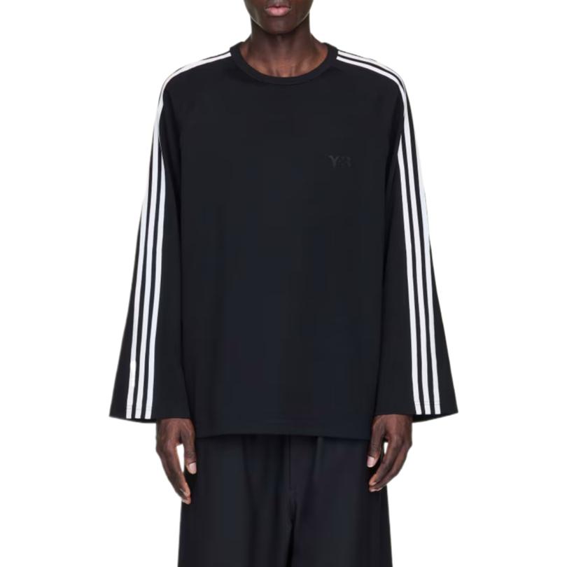 adidas Kostenloser Versand mit AdiClub Y-3 Langarm-T-Shirt 3 Streifen JW7351