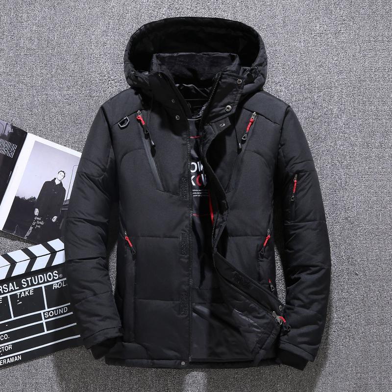 Down Slim-fit Thickened Men's Winter Jacket