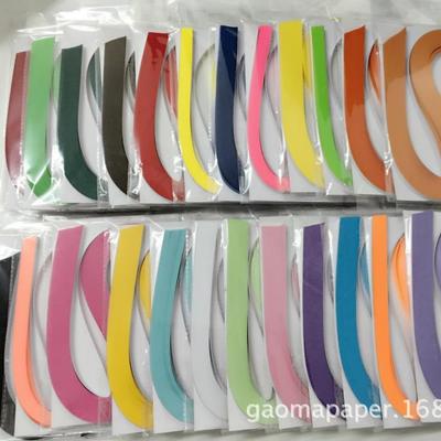 Bandes de Quilling Monocolores 5 mm - Paquet de 120 pour les Loisirs Créatifs Étudiants