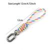 8 Styles Paracord Keychain Lanyard 12cm Emergency Survival Keyring  Outdoor Tool