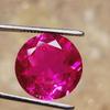 18 mm Natural Flawless Ceylon Padparadscha Sapphire Round Cut Gemstone