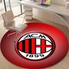 1pc A-AC Milan Print Round Carpet Chair Round Carpet Suitable for Bedroom Living Room Home Decorative Carpet
