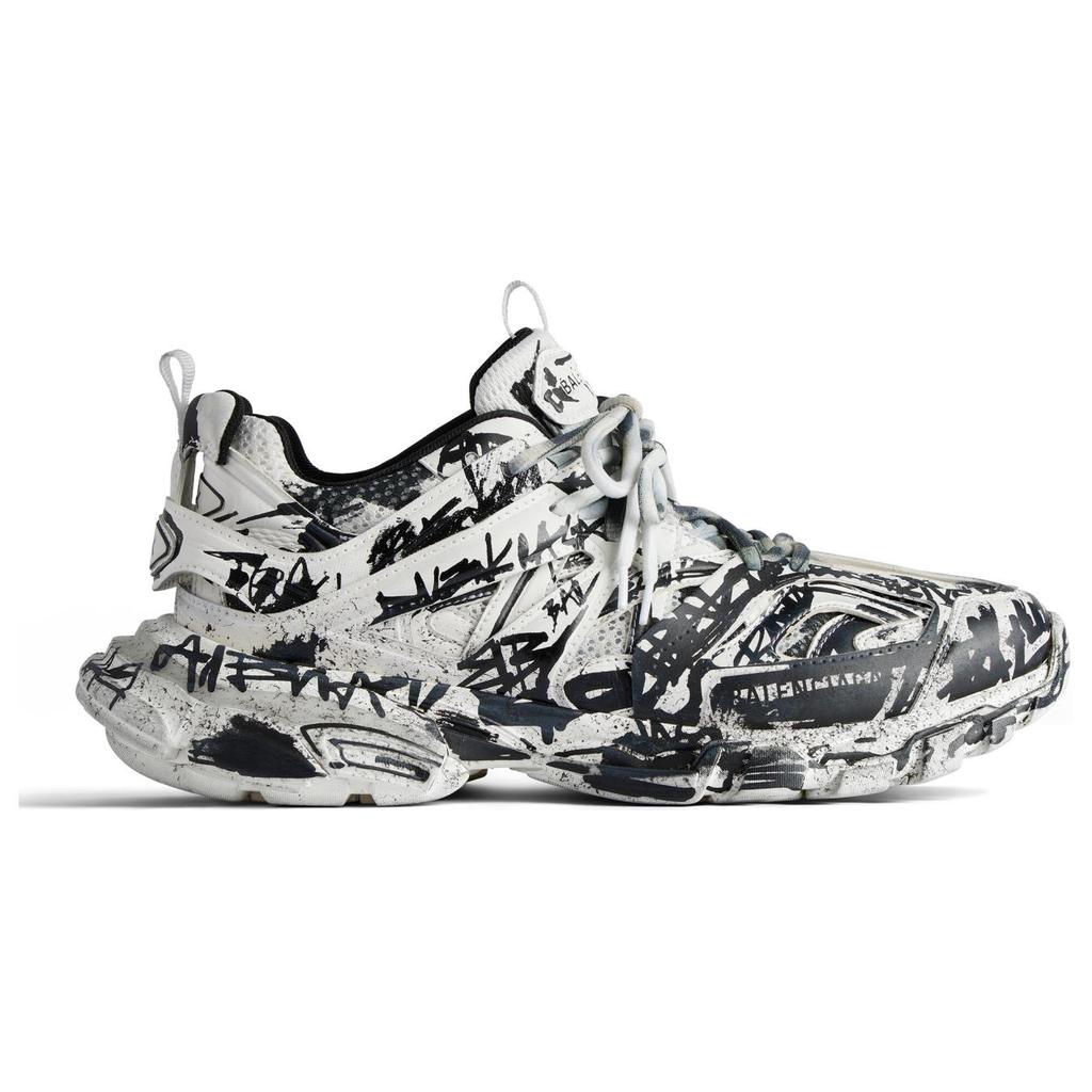 Balenciaga Track White Black Graffiti 542023W3RRA9010