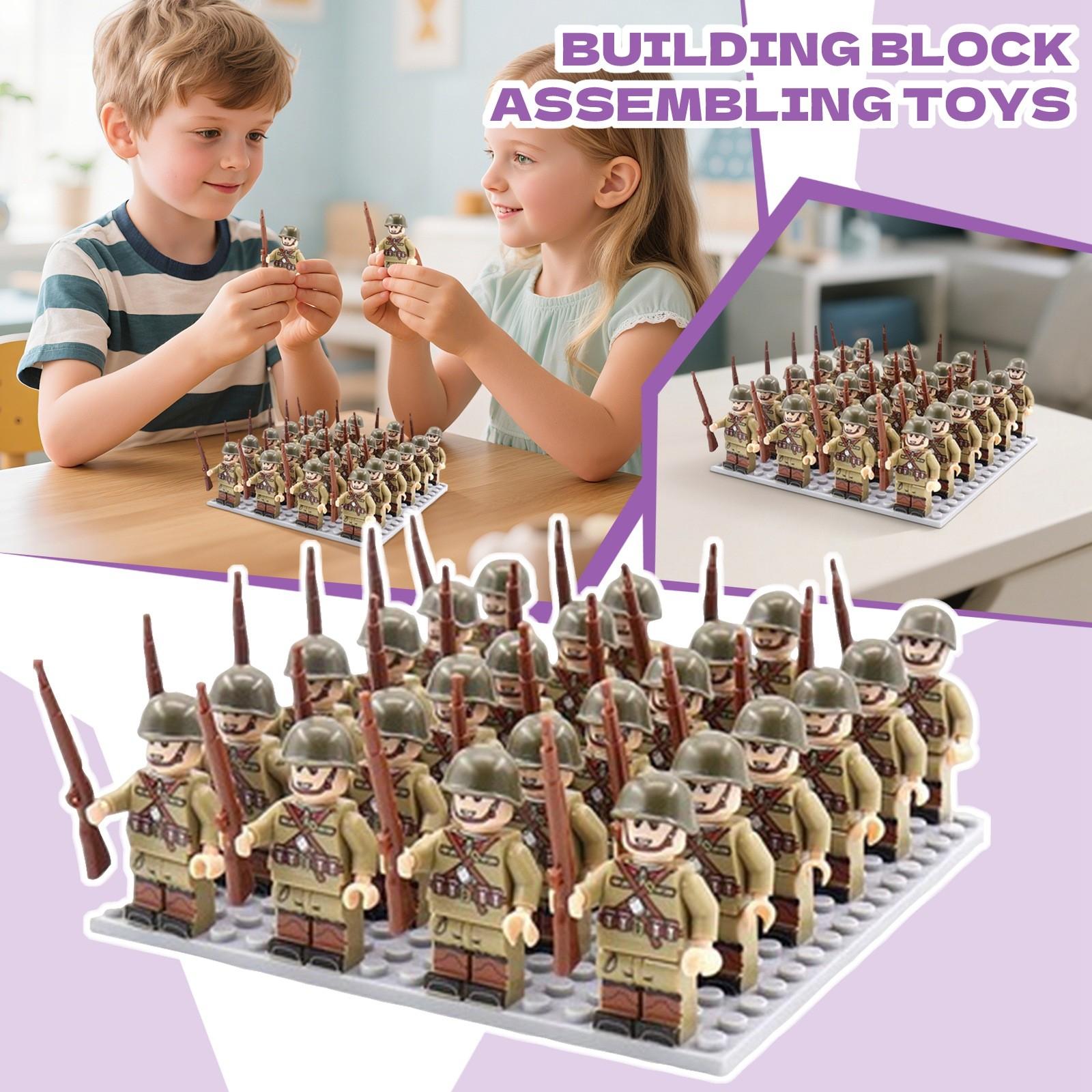 

Детские фигурки-конструкторы — лучшие подарки для детей One Size зелёный