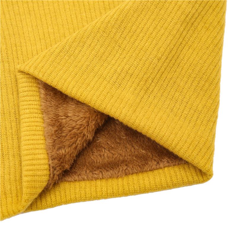 Autumn Winter Children Ring Neck Cover Men Women Plus Cashmere Warm Neckerchief Fashion Solid Knitted Scarf Elegance Decoration