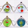 The Grinch And Max Whoville 1 Inch Pendant Necklace Holiday Christmas Gift For Fans And Collectors