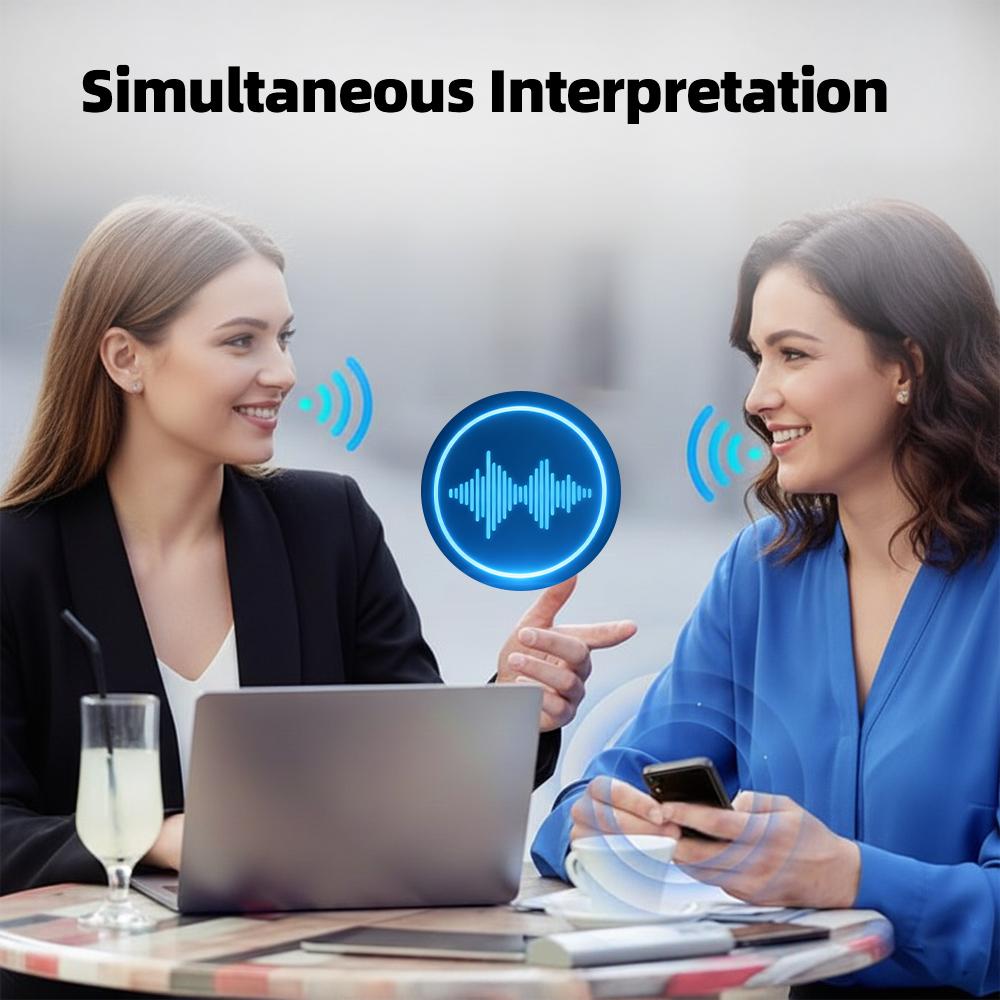 Portable T27 160 Languages Translator Device 4G Sim 2+16GB Voice Photo Translate AI Real Time Online Offline Translation for Travel Globally Universal