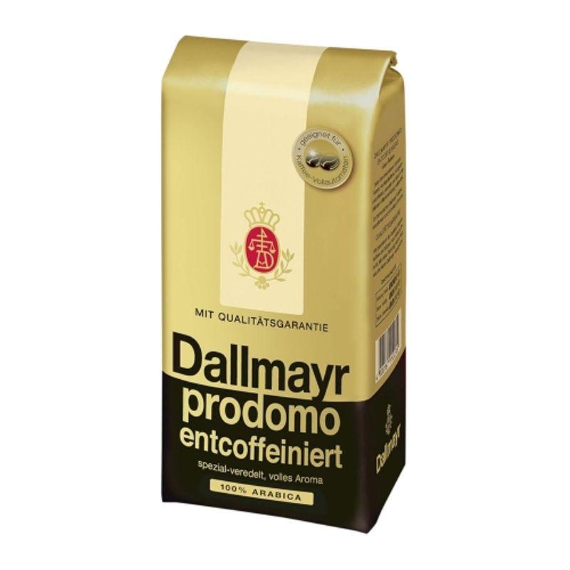 Dallmayr Prodomo Decaffeinated Whole Coffee Beans 500g (Ground)