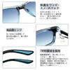 MAIVARDAY TR90 UV-Cut Polarized Sunglasses for Men and Women, Wellington Style, Elastic, Gradient Blue