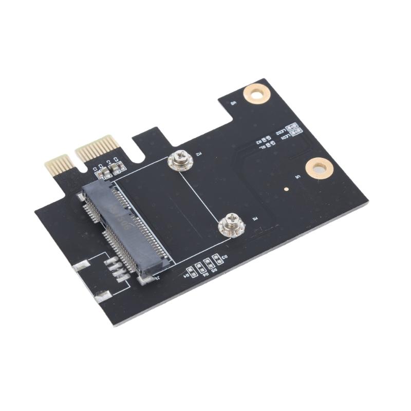 

Networking Card Converters, Half Mini PCIE to Standard PCIExpress X1 Adapter for Mini PCIE Wifi Adapter 1