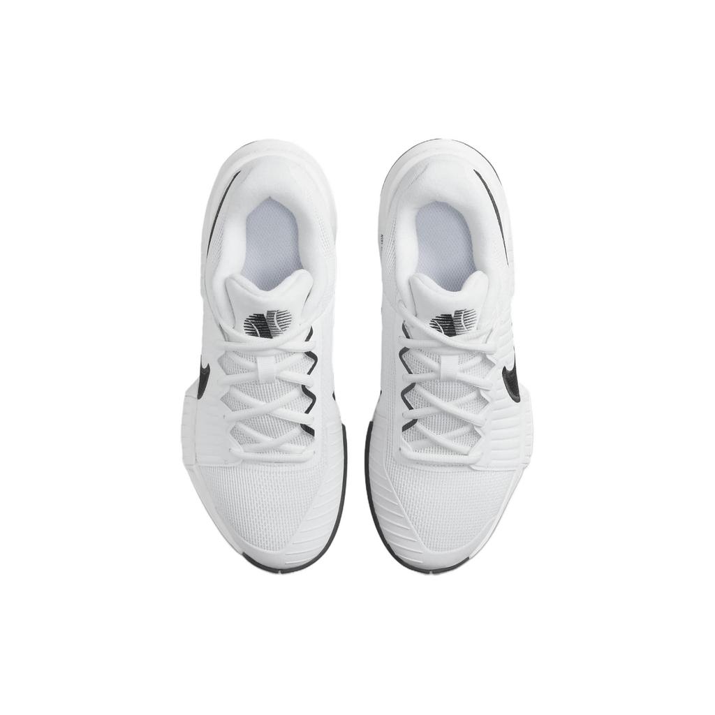 Nike GP Challenge Pro Abrasion Resistant Support Low top Tennis Shoes Women's White Black FB3146-100