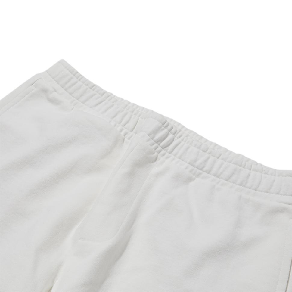 BRIAN BERRY Arc Out Pocket Sweat Pants_White