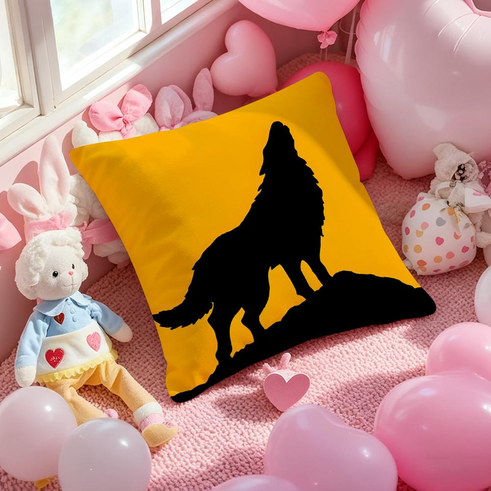 The Wolf Of Wall Street Cushion Cover Pattern Printed Pillowcase for Living Room Sofa Cushion Cover & Bedroom Decor 12x12Inch